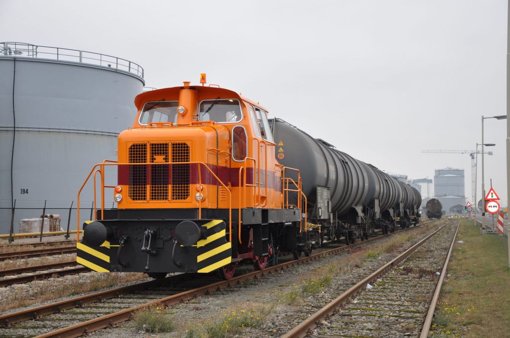 Diesel Rangeerlocomotief