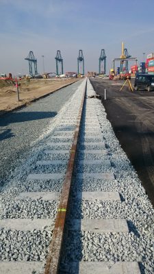 Antwerpen Gateway - Automatic Stacking Cranes
