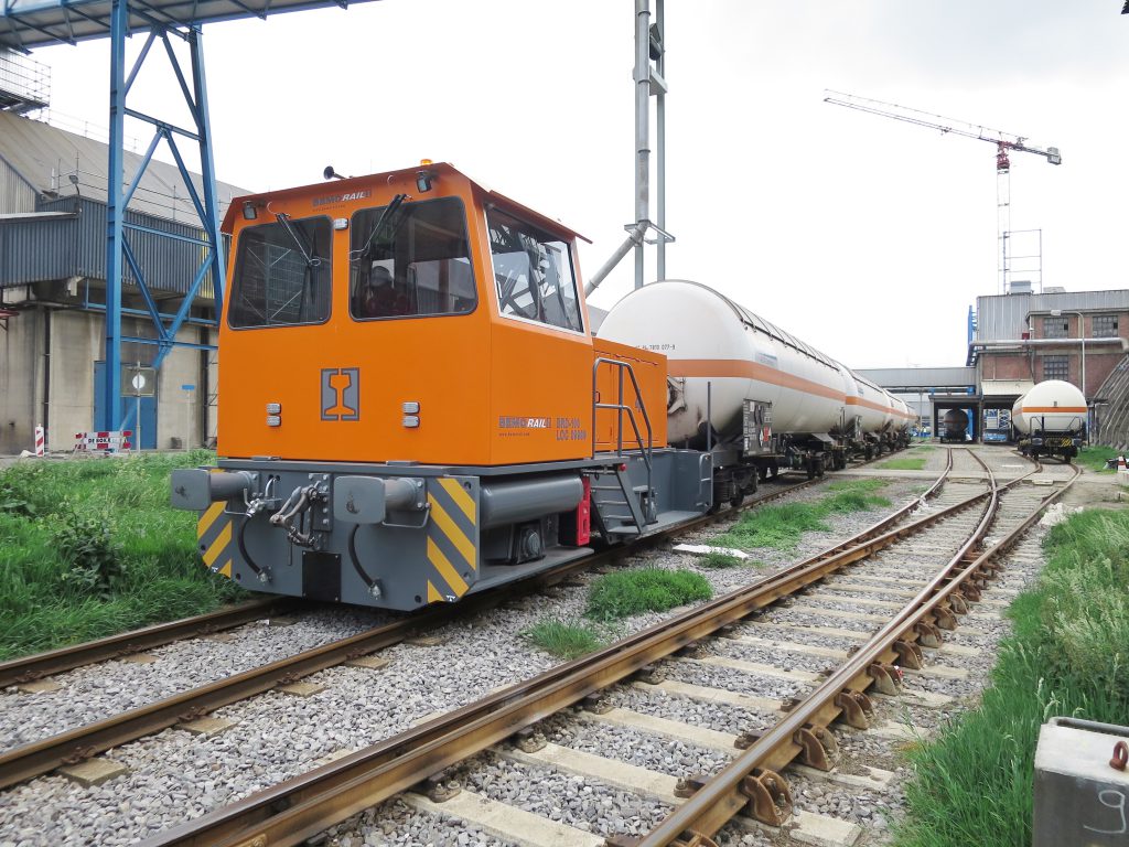 Diesel Rangeerlocomotief BRD100