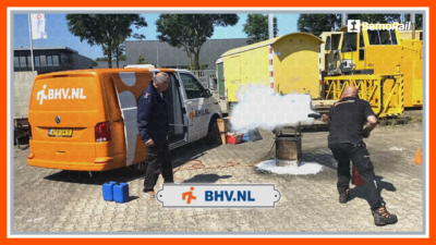 BHV herhalingscursus voor medewerkers Bemo Rail